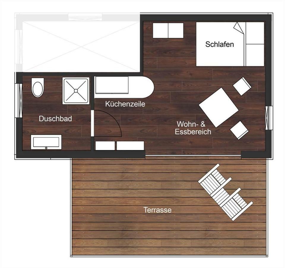 Petit-Chalet Am Hainer See Rötha Екстериор снимка