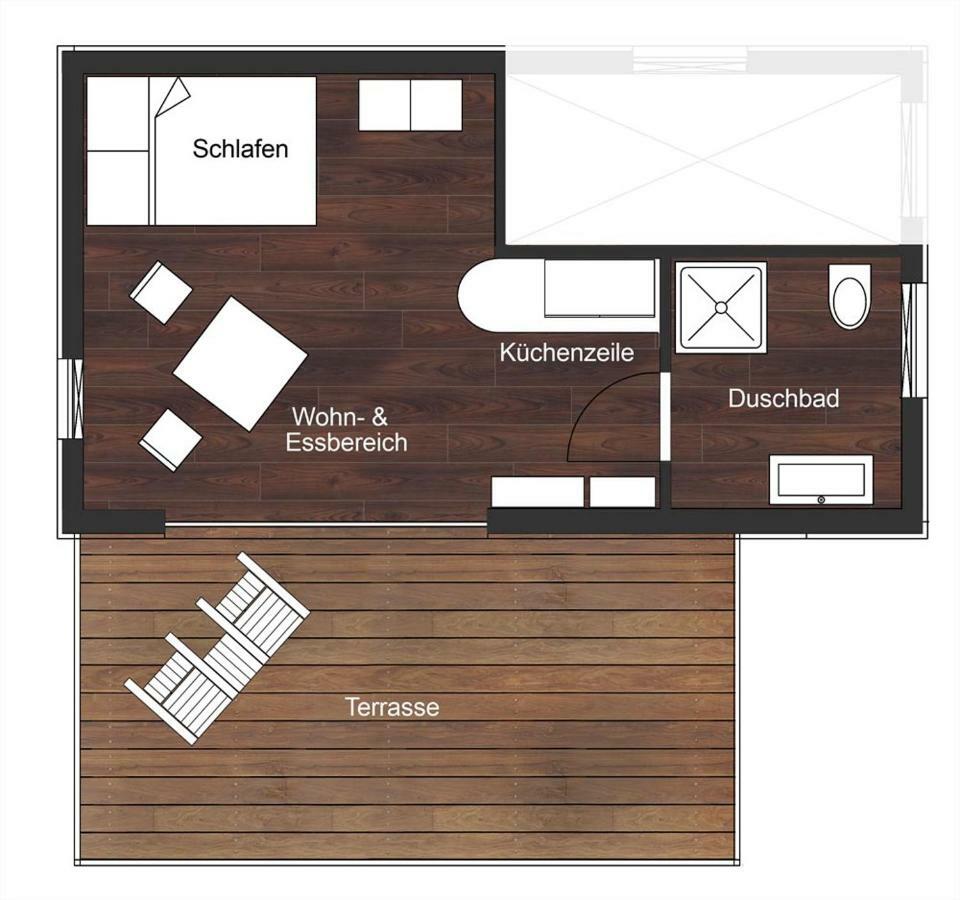 Petit-Chalet Am Hainer See Rötha Екстериор снимка